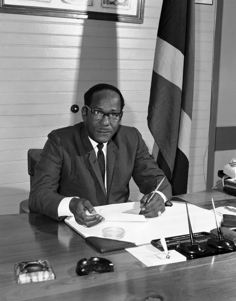 1962-1972  Hon. Lynden Newland (JLP)  Minister of Labour & National Insurance