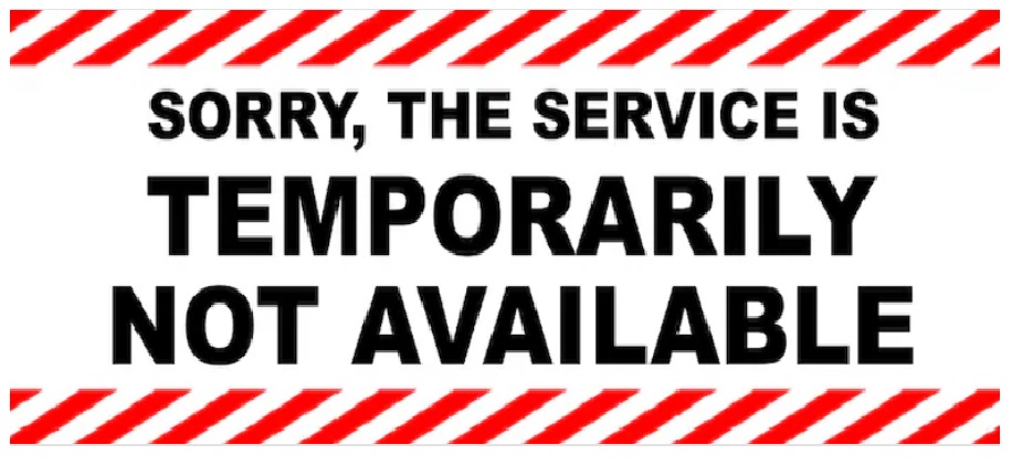 Unavailable traducción